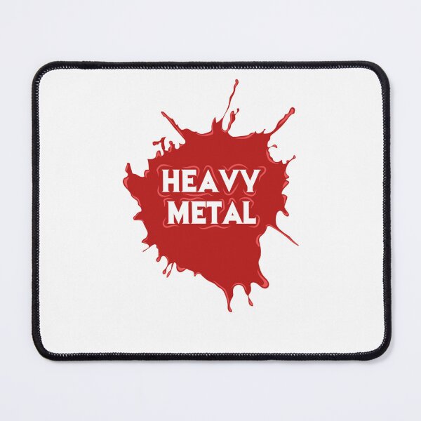 Item preview, Heavy Metal Red Blood Splatter Typography Art Design designed and sold by Scott Vargas.