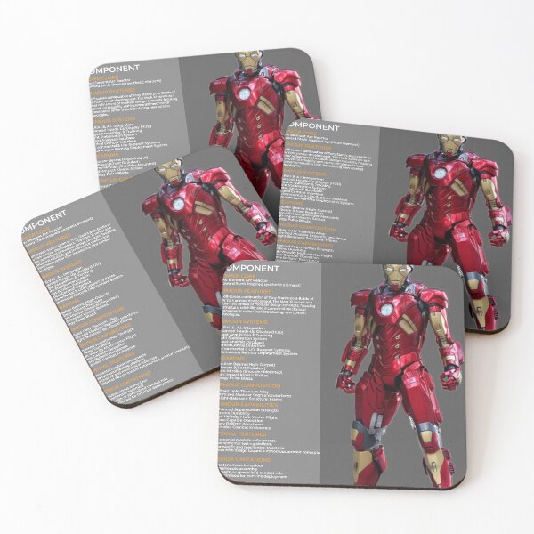 Item preview, Iron Man Mark 11 Bio Poster designed and sold by Gman-A113.