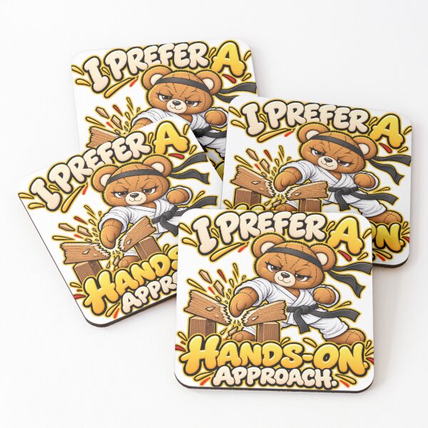 Item preview, Funny Karate Teddy Bear Breaking a Board designed and sold by Ekstrashop.