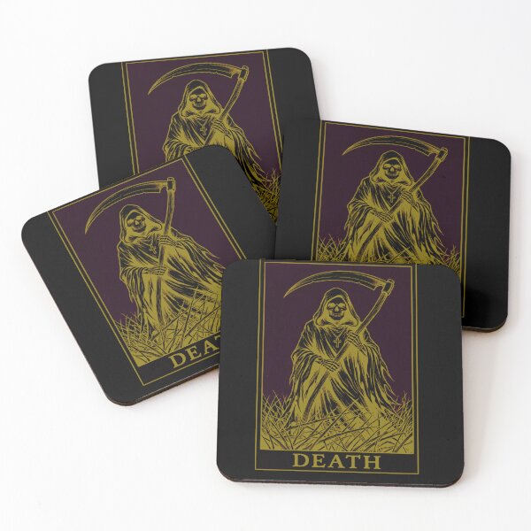Item preview, Death Tarot Card Grim Reaper designed and sold by weirdove.