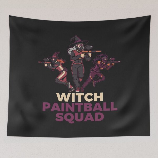 Item preview, Witch Paintball Squad Team Apparel designed and sold by SplashTastic.