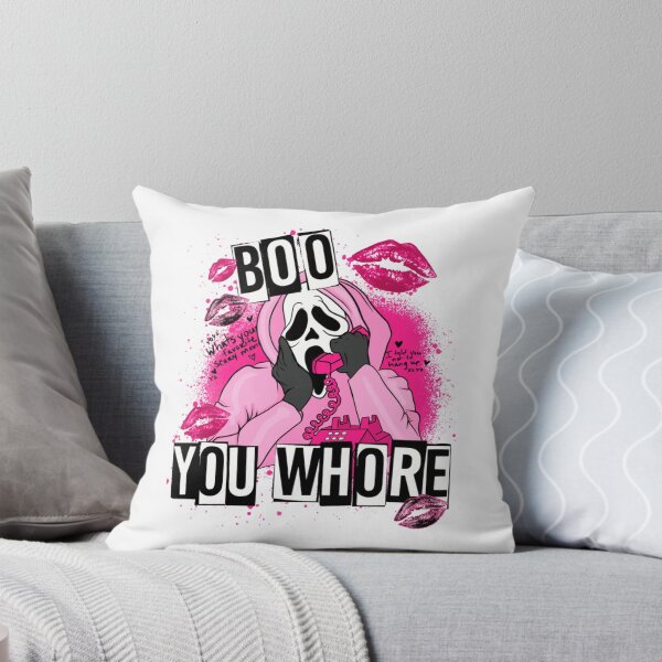 Item preview, Ghostface Scream Boo You Whore Halloween Design designed and sold by Scott Vargas.