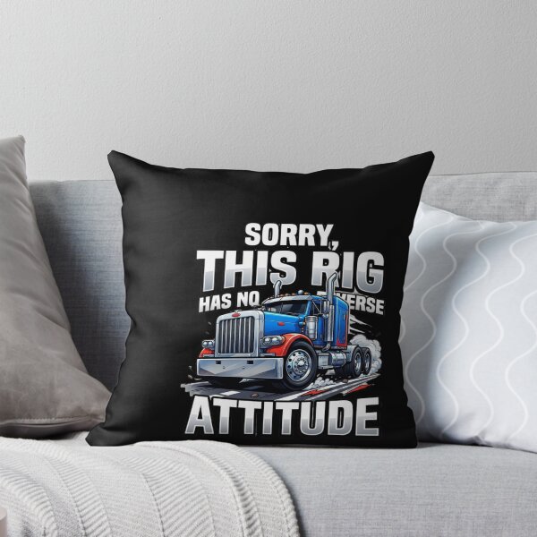 Item preview, Big Rig No Reverse Attitude Funny Trucker Driver designed and sold by AmeliaShirts.