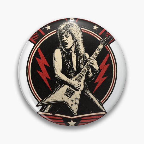 Item preview, Vintage Randy Rhoads Inspired Rock Guitar Design designed and sold by dings1357.