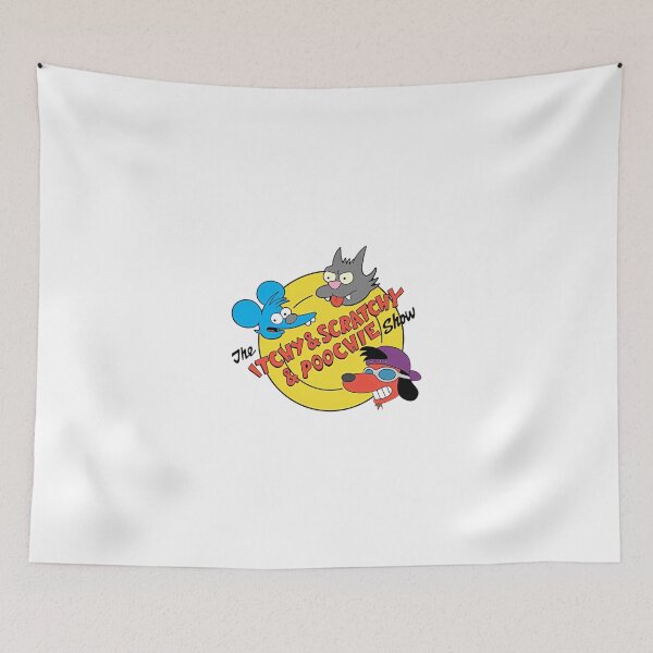 Item preview, The Itchy & Scratchy Show Mallet Hammer Attack designed and sold by Moonifillst.