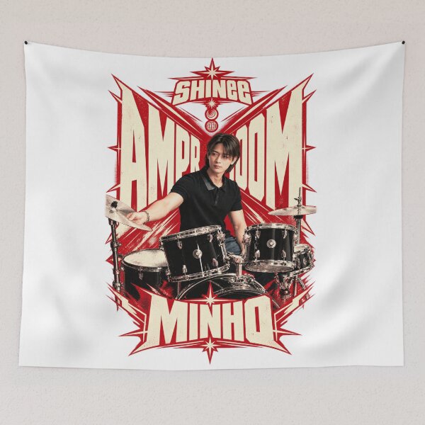 Item preview, Minho SHINee The Amp Room Scratched Noir Graphic designed and sold by Valeree Store.
