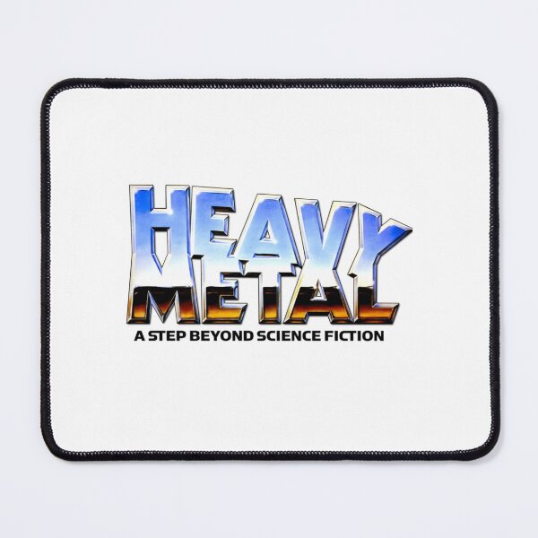 Item preview, Heavy Metal Classic Chrome Typography Music Design designed and sold by Scott Vargas.