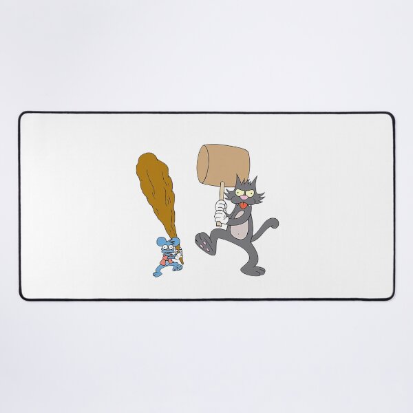 Item preview, Itchy & Scratchy Caveman Mallet Fight designed and sold by Moonifillst.