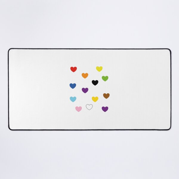 Item preview, Inclusive Flag Rainbow Hearts - Pack designed and sold by Inspirationmotivation.