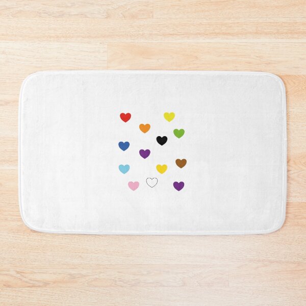 Item preview, Inclusive Flag Rainbow Hearts - Pack designed and sold by Inspirationmotivation.