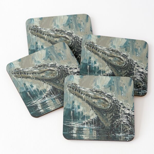 Item preview, Blue Crocodile designed and sold by BRETT'S ART STUDIO.