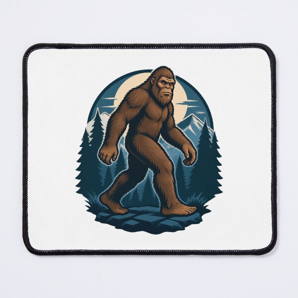 Item preview, Bigfoot Creature Illustration Design for Mythical Cryptid Fans ⭐⭐⭐⭐⭐ designed and sold by Cabowman.