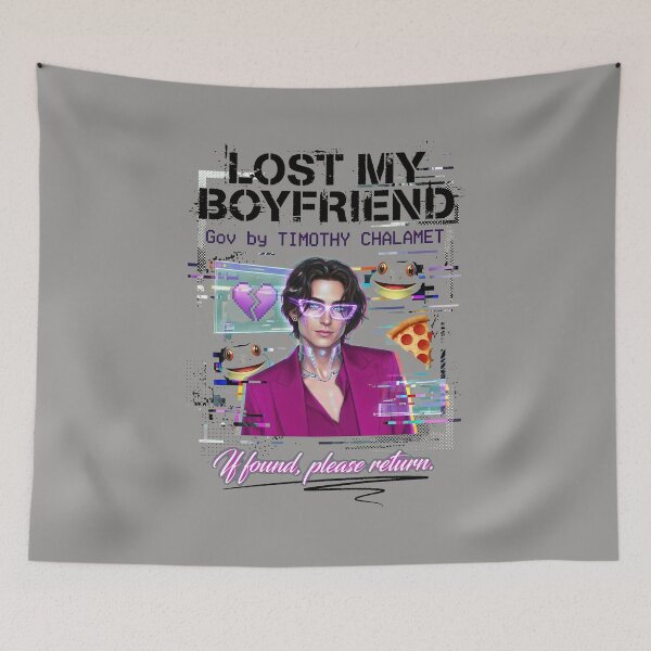 Item preview, Lost My Boyfriend Timothée Return Me Find-10 designed and sold by asherpierce.