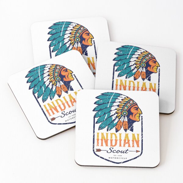 Item preview, Vintage 1928 Indian Scout 101 Motorcycle Emblem designed and sold by kenny-joannie.