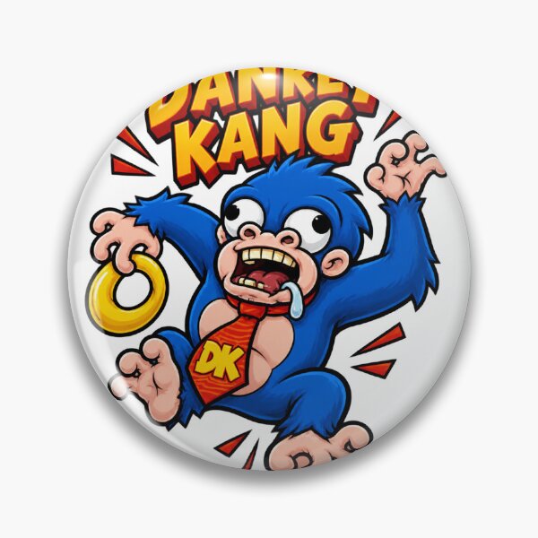 Item preview, Dankey Kang Vintage Video Game Parody Design designed and sold by GoldCracka.