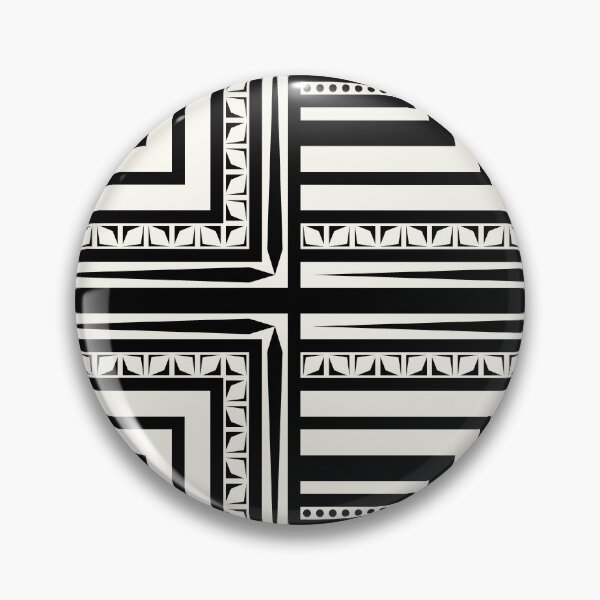 Item preview, Monochrome Shuffle designed and sold by Space & Care - Art Deco GeoMetrica.