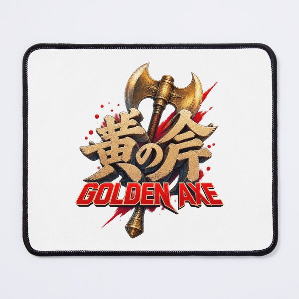 Item preview, Golden Axe Japanese Style Retro Fantasy Sword Illustration designed and sold by GoldCracka.
