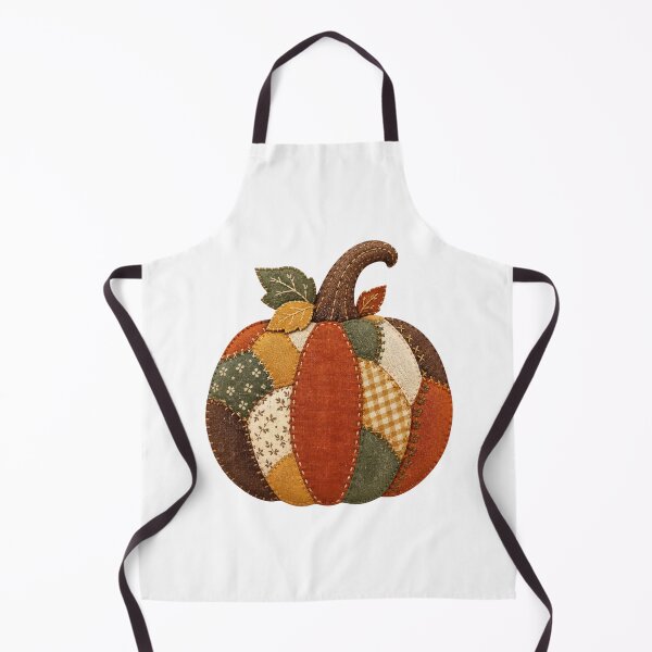 Item preview, Vintage Fabric Patchwork Pumpkin Autumn Cottagecore designed and sold by abdelski.