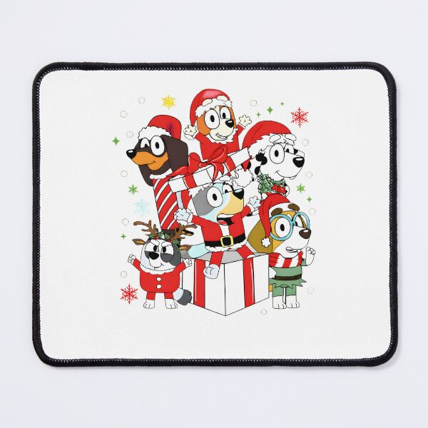 Item preview, Bluey Christmas Family Box Holiday Cartoon Character Cute Matching Festive White Winter designed and sold by Kleinpixel.
