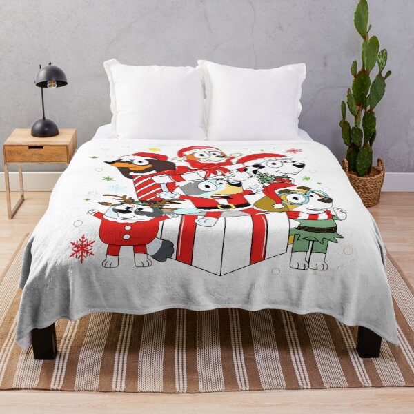 Item preview, Bluey Christmas Family Box Holiday Cartoon Character Cute Matching Festive White Winter designed and sold by Kleinpixel.