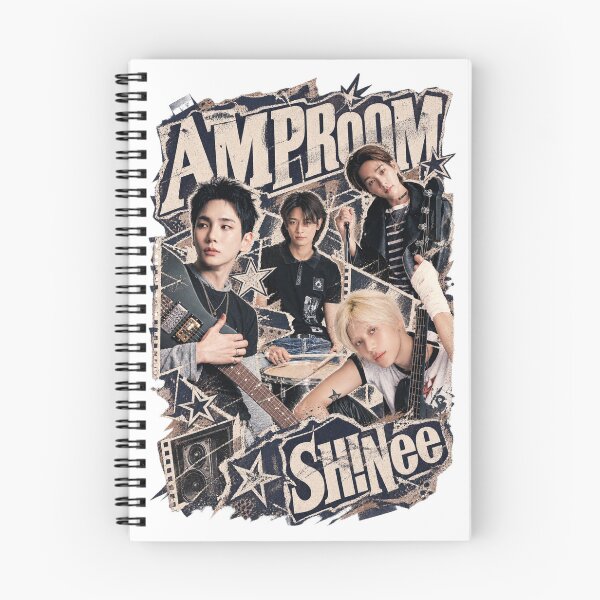 Item preview, SHINee Group Amp Room Newspaper Collage designed and sold by Valeree Store.