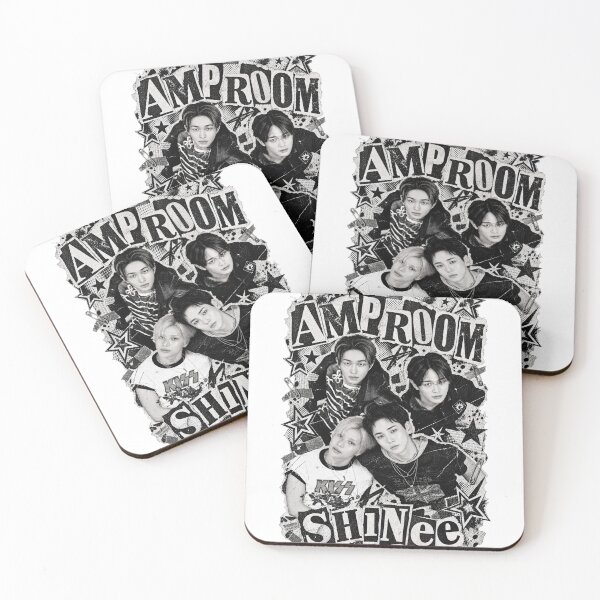 Item preview, SHINee Amp Room Chrome Industrial Rock Graphic designed and sold by Valeree Store.