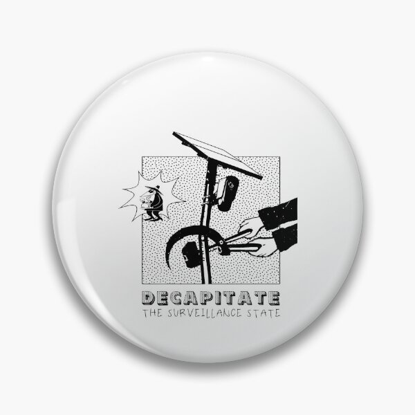 Item preview, Decapitate The Surveillance State designed and sold by CharmiA Fox.