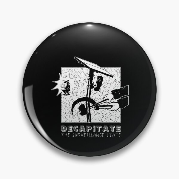 Item preview, Decapitate The Surveillance State designed and sold by CharmiA Fox.