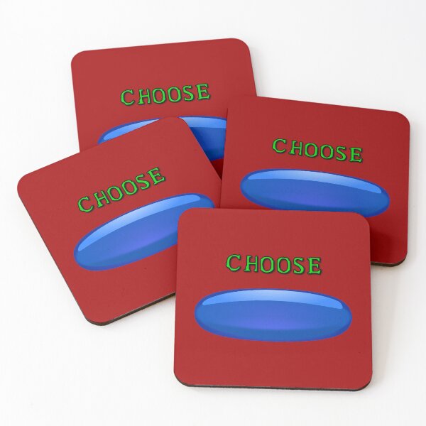 Item preview, Choose the Blue Pill designed and sold by Karate Octopus.