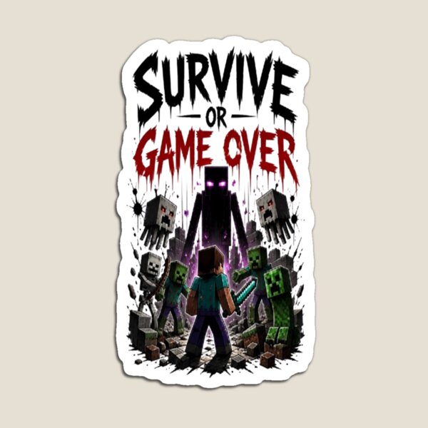 Item preview, Survive Or Game Over Gaming Design designed and sold by StreetWave01.