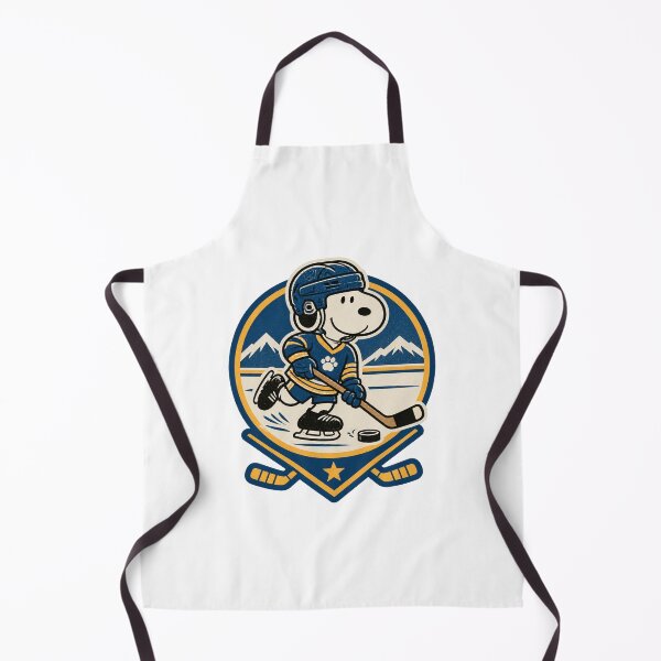 Item preview, Snoopy-Inspired Buffalo Ice Hockey Cartoon Design for Fans designed and sold by rayar1972.