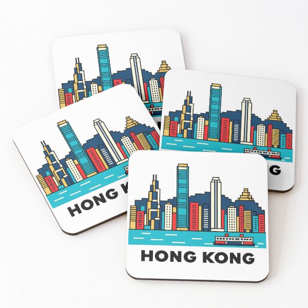 Item preview, Hong Kong City Blocks by Victoria Harbour designed and sold by Beyond Destinations.