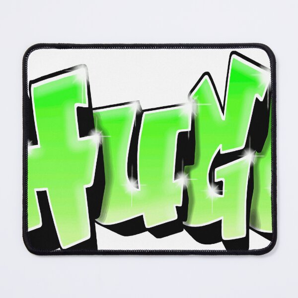 Item preview, HUGO Name Graffiti Green – Cool Custom Street Art Gift designed and sold by BlachGallery.
