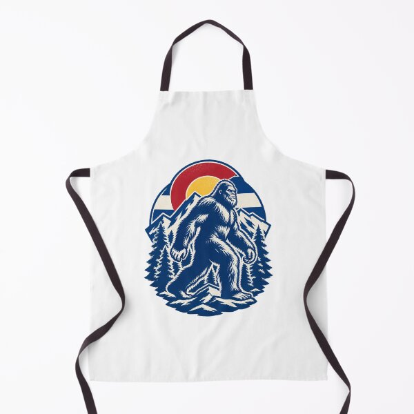 Aperçu de l'œuvre Design Bigfoot style Rockies d'Avalanche pour les amateurs d'aventure en plein air - ÉDITION LIMITÉE créée et vendue par Cabowman.