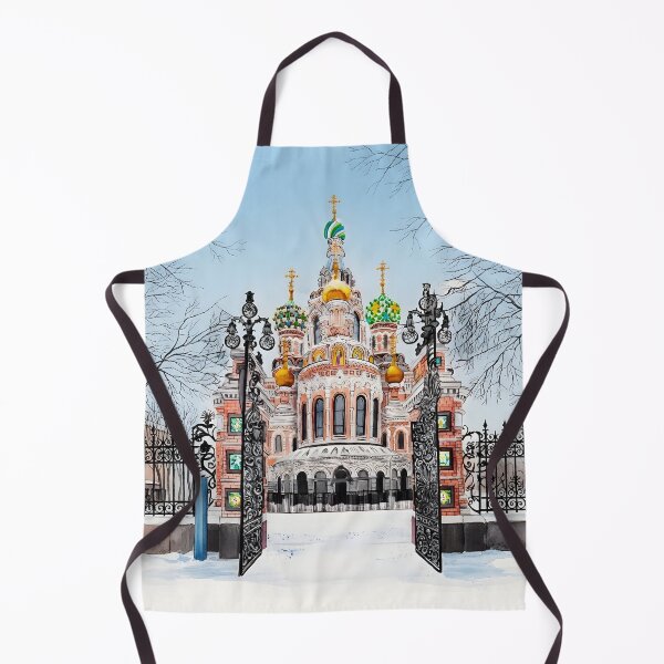 Item preview, Church of the Savior on Blood St Petersburg Winter Wall Art designed and sold by POSTERIOCREW.