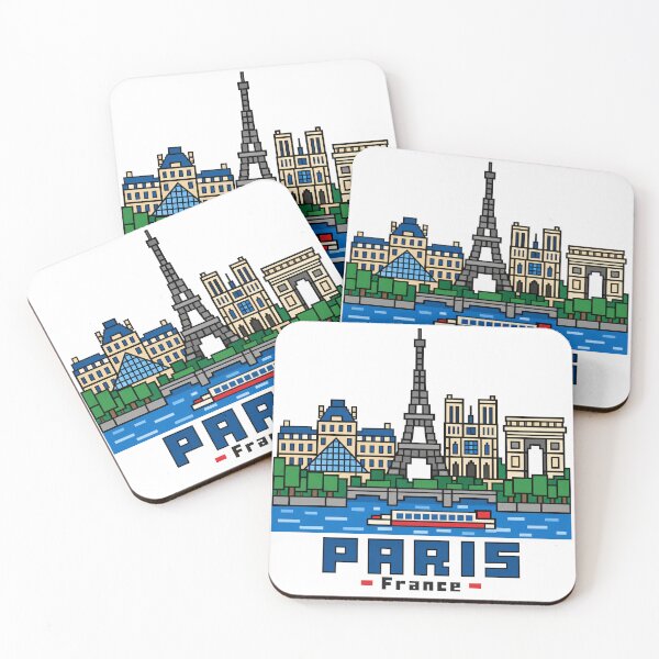 Item preview, Paris Skyline Along the Seine River designed and sold by Beyond Destinations.