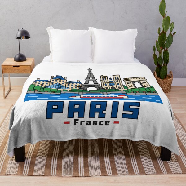 Item preview, Paris Skyline Along the Seine River designed and sold by Beyond Destinations.