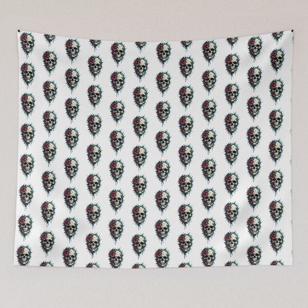 Item preview, Skull Illustration with Bold Graphic Design LIMITED EDITION designed and sold by Zhsarc.
