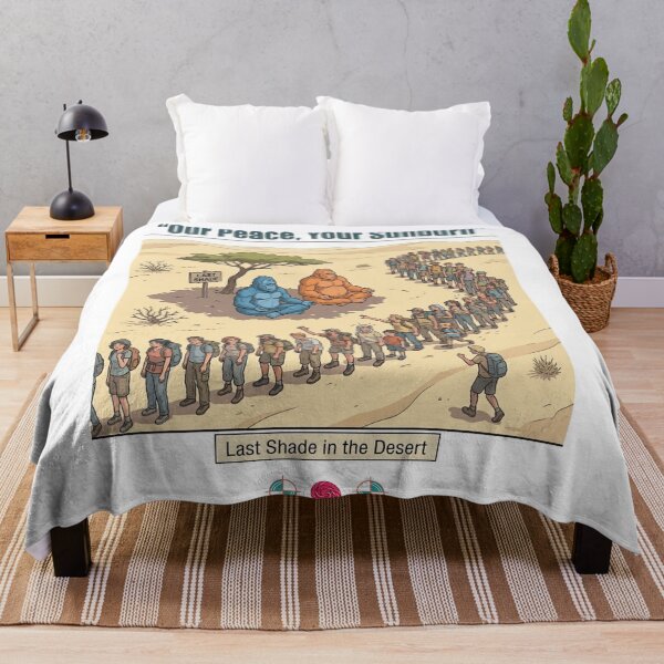 Item preview, Our Peace Your Sunburn - Bigfoot Desert Yoga Meme designed and sold by Whimsy Trail Co.