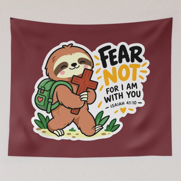 Item preview, Isaiah 41:10 Fear Not For I Am With You designed and sold by plushism.