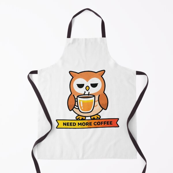Item preview, Funny Tired Barn Owl Morning Coffee designed and sold by Arc2020.