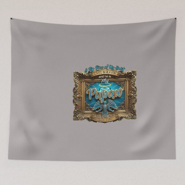 Item preview, My Papaw Lives in Heaven Tribute Shirt-11 designed and sold by lissafalldorfus.