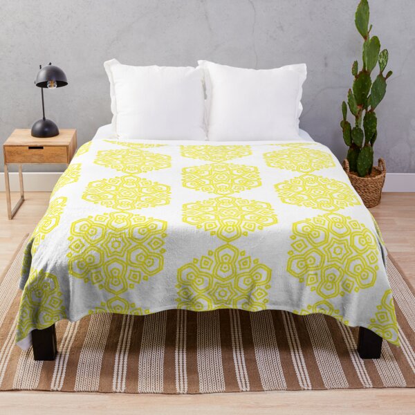 Item preview, Colourful Geometric Abstract Mandala Art-Yellow designed and sold by GrafecShop.