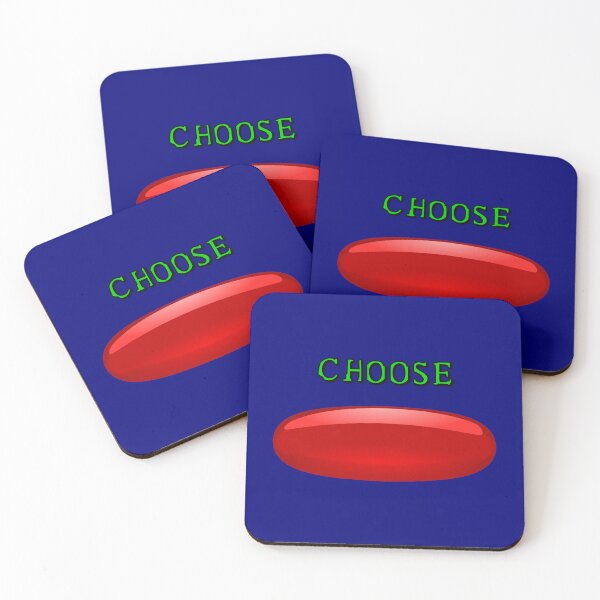 Item preview, Choose the Red Pill designed and sold by Karate Octopus.