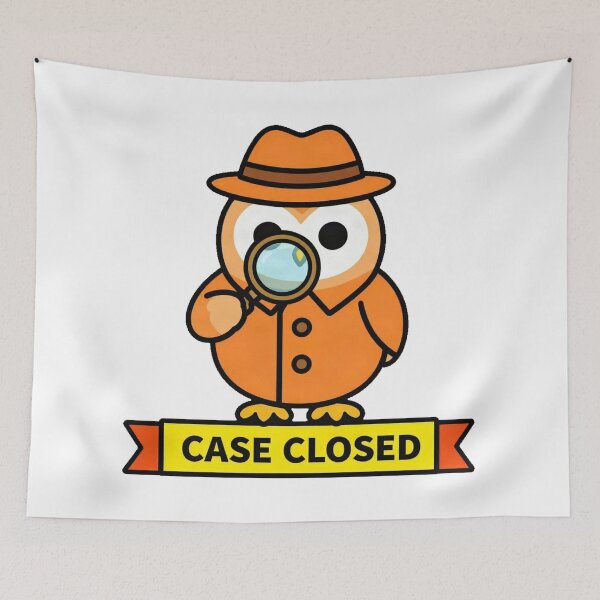 Item preview, Vintage Detective Barn Owl Investigator designed and sold by Arc2020.
