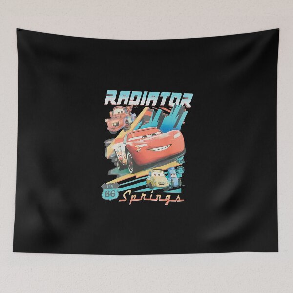 Artikelvorschau, Cars Lightning McQueen Mater Radiator Springs US Route 66 entworfen und verkauft von Worldofrat.