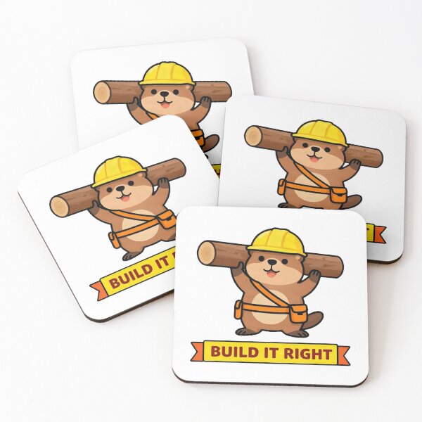 Item preview, Construction Worker Beaver Hard Hat designed and sold by Arc2020.