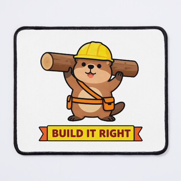 Item preview, Construction Worker Beaver Hard Hat designed and sold by Arc2020.