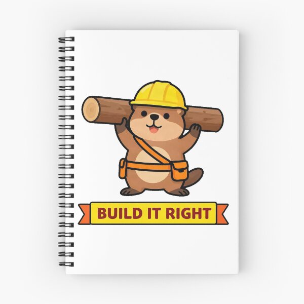 Item preview, Construction Worker Beaver Hard Hat designed and sold by Arc2020.