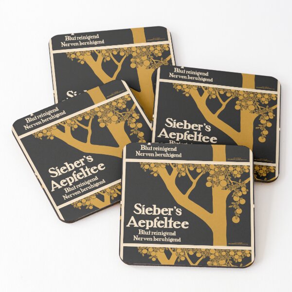 Item preview, Siebers Aepfeltee Apple Tea Advertisement designed and sold by artofuniverse.